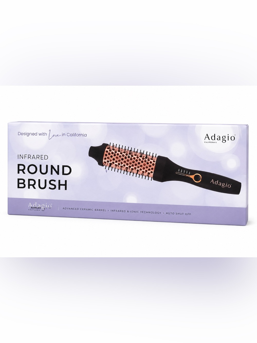Adagio Infrared Round Brush